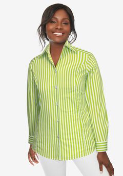 Wrinkle-Free Stretch Poplin Shirt