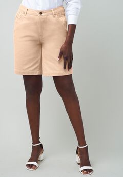 Classic Cotton Denim Shorts