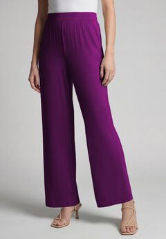 Everyday Stretch Knit Wide Leg Pant