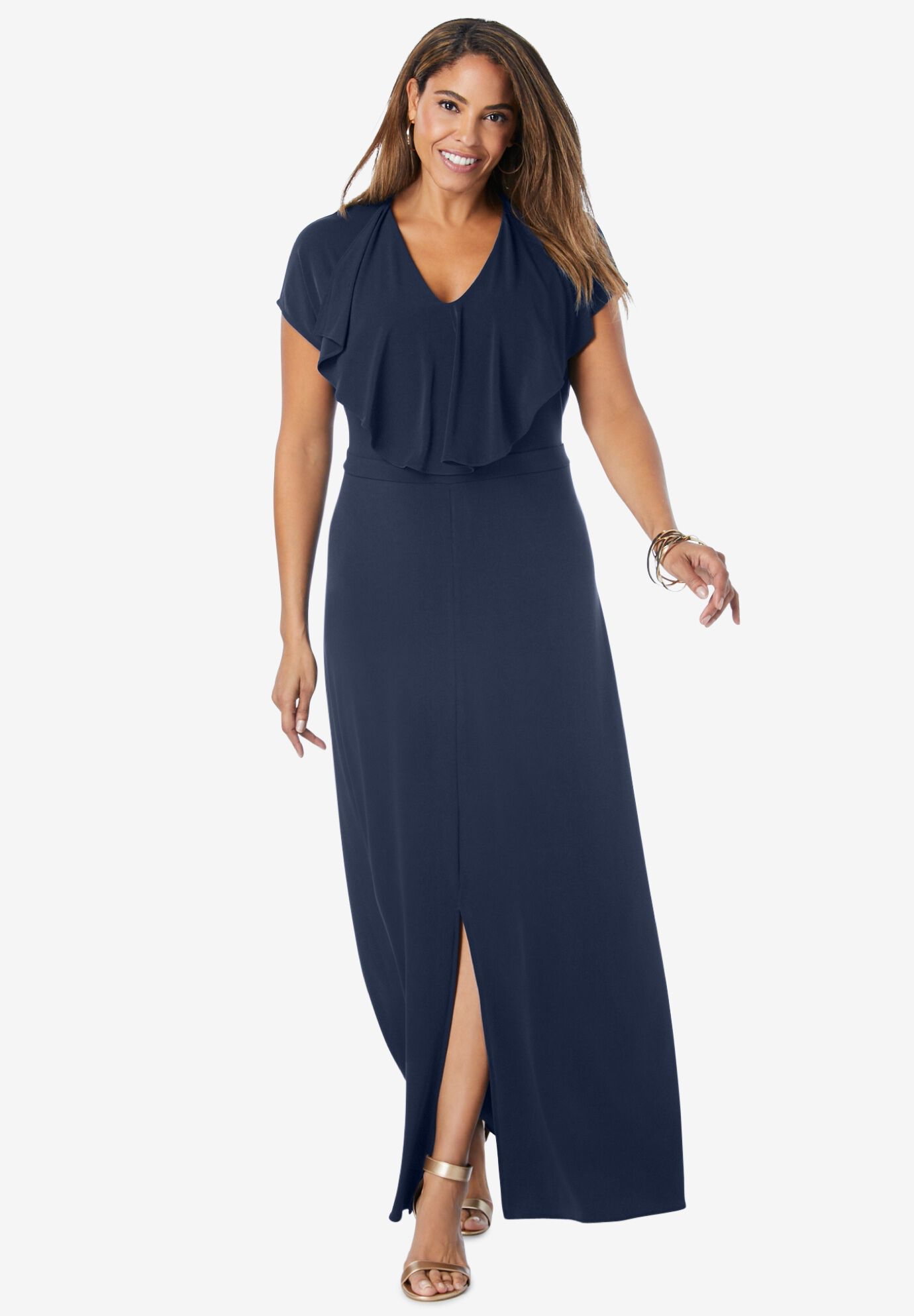 Woman within evening wear clearance