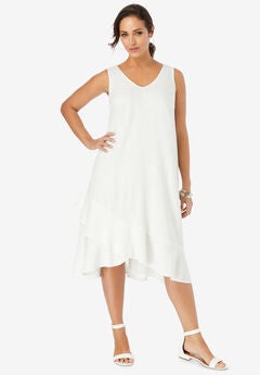 Plus Size Linen Blend Outfits