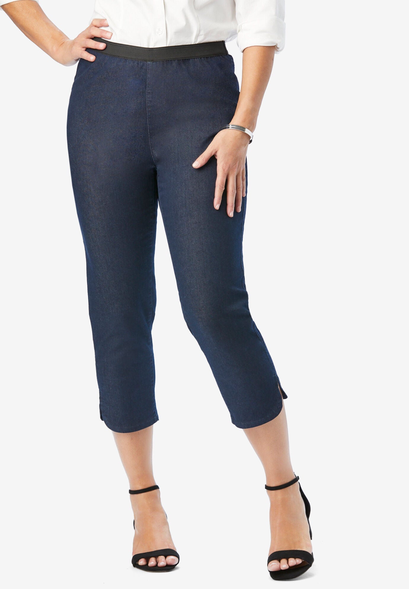 Woman within jeggings sales
