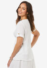 Gauze Blouse, , alternate image number null