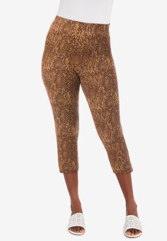 Everyday Stretch Cotton Capri Legging