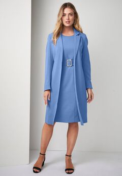 Belted Jacket Dress