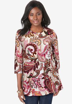 Plus Size A Line Tunics