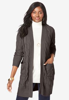 Cable Duster Sweater