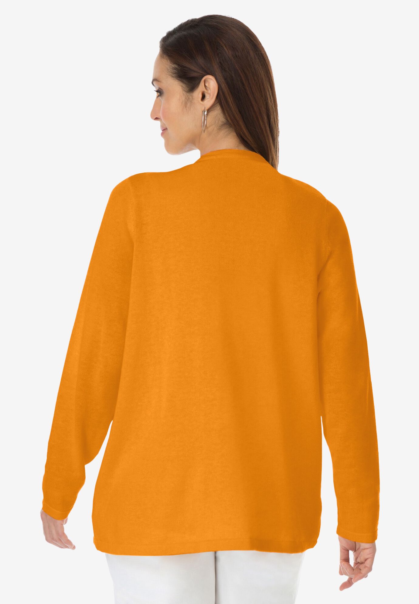 Flyaway Cardigan, RICH GOLD, on-hover image number 1