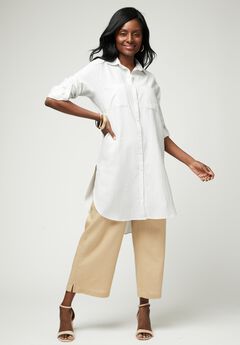 Plus Size Linen Shirts