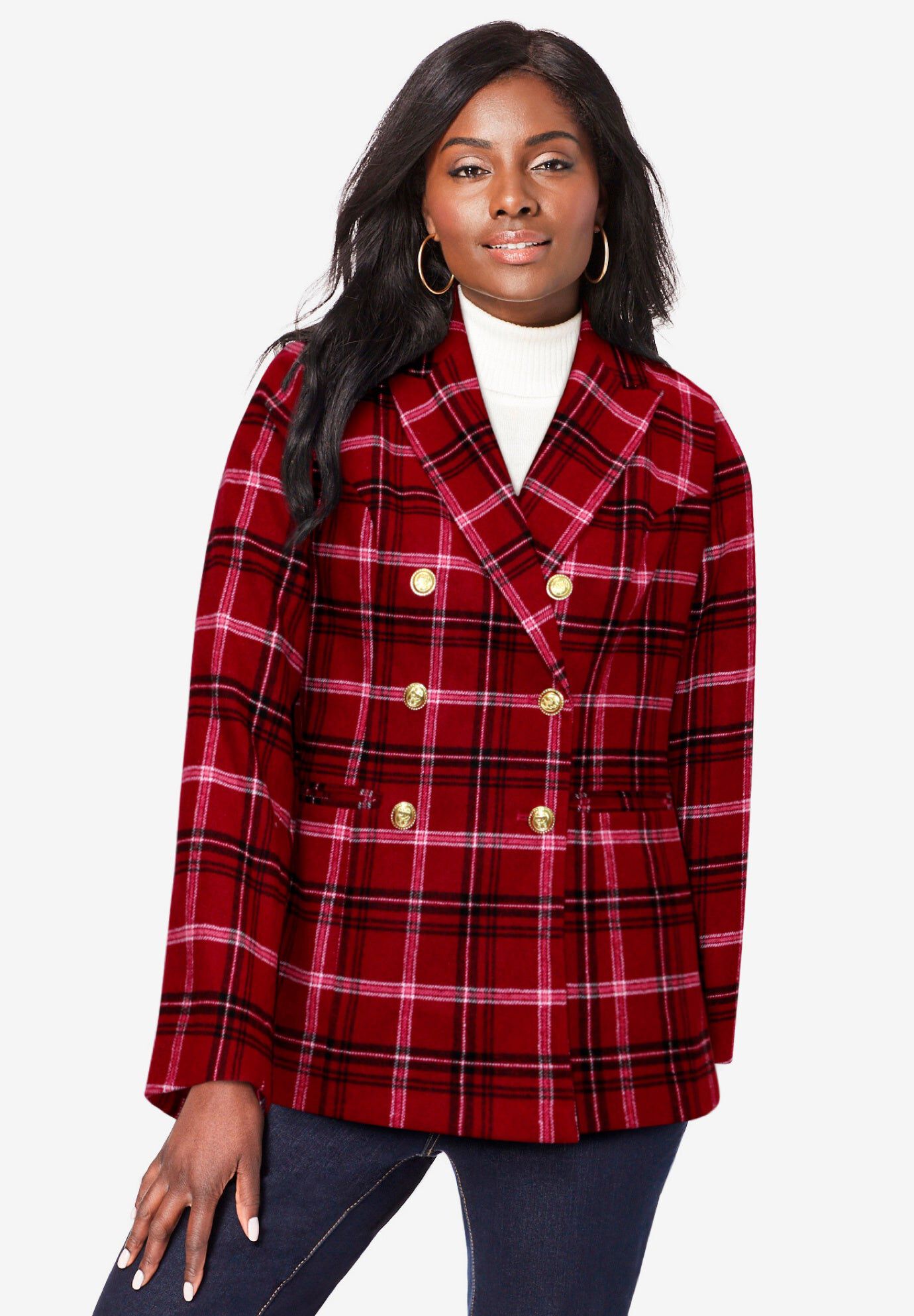 Black Doublet Fancy Blazer Wool With Gold Braid And Trim