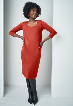 Stretch Cotton T-Shirt Dress