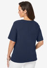 Lace Up Tee, , on-hover image number null