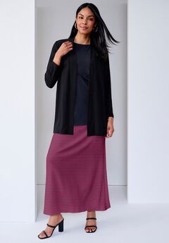 Plus Size Cotton Maxi Skirts