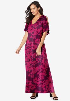 Plus Size Elegant Maxi Dresses