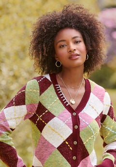 Argyle Cardigan