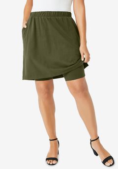 Everyday Stretch Cotton Skort