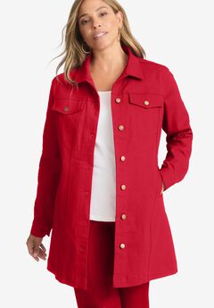 Plus Size Red Jackets