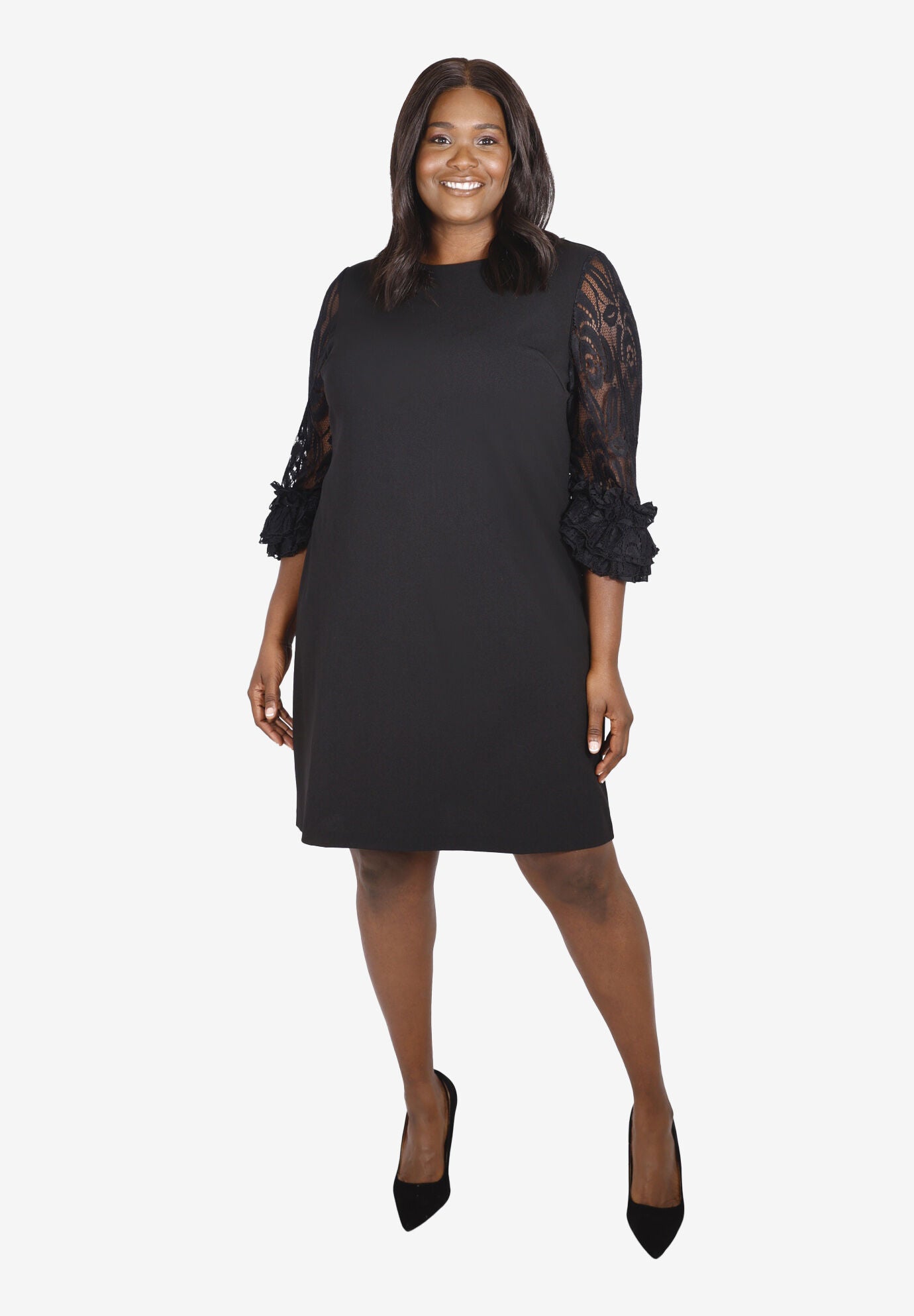 Fashion Sleeveless Lace-up Woolen Dress