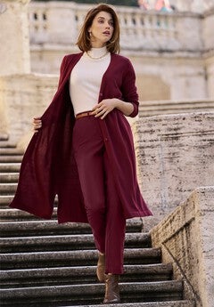 Fine Gauge Duster Cardigan