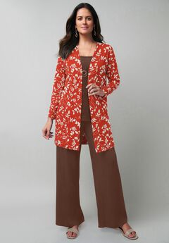Everyday Stretch Knit Open Front Cardigan