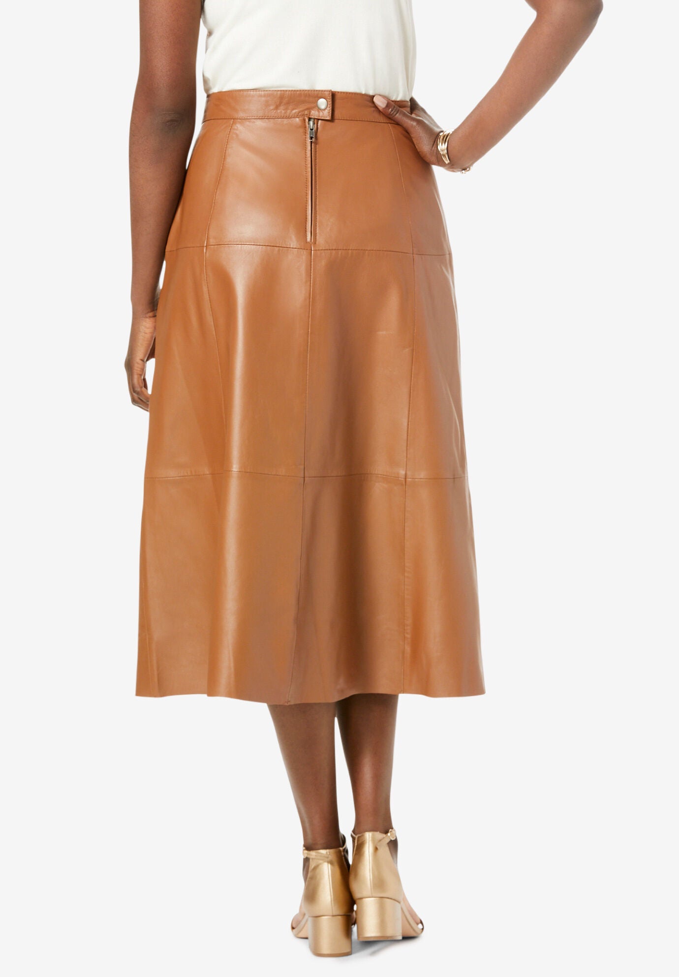 leather midi skirt target