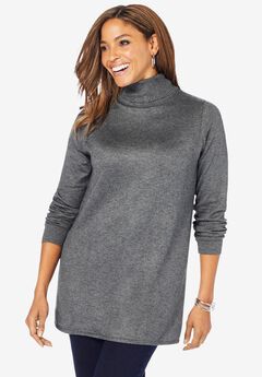 Cotton Cashmere Turtleneck