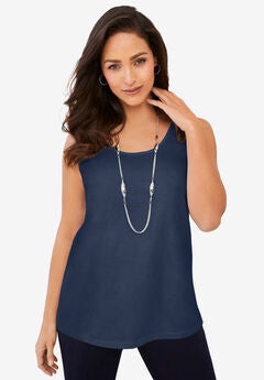 Plus Size Graphic Tanks