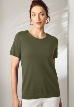 Fine Gauge Crewneck Shell