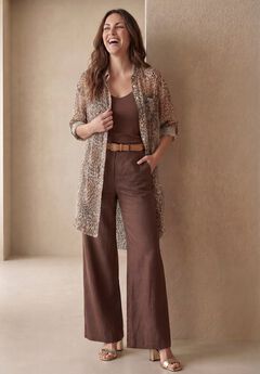 Sheer Georgette Mega Tunic
