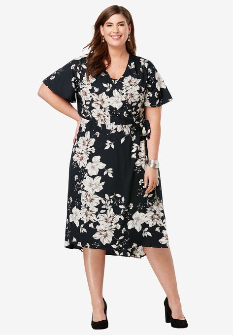 2 Piece Dress Plus Size Dresses Woman Within