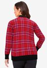 V-Neck Cardigan Sweater, , on-hover image number null