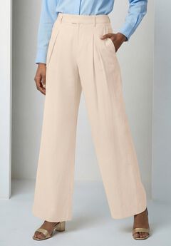 Linen Wide-Leg Trouser