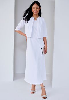 Plus Size White Semi Formal Dresses