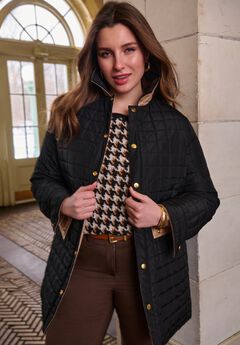 Reversible Quilted Shirt Jacket