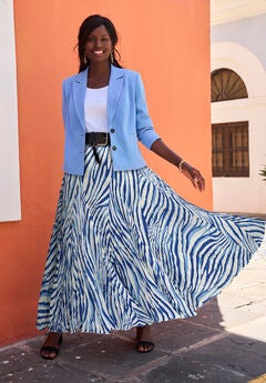 Plus Size Pull On Skirts