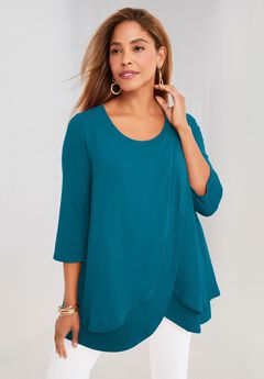 Plus Size Georgette Blouses