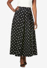 Floral Skirt, BLACK DOT, hi-res image number 0