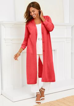 Fine Gauge Duster Cardigan