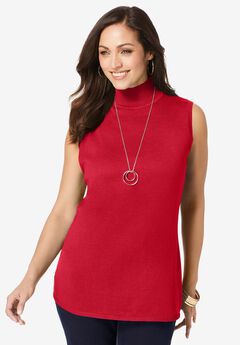 Fine Gauge Mockneck Sweater