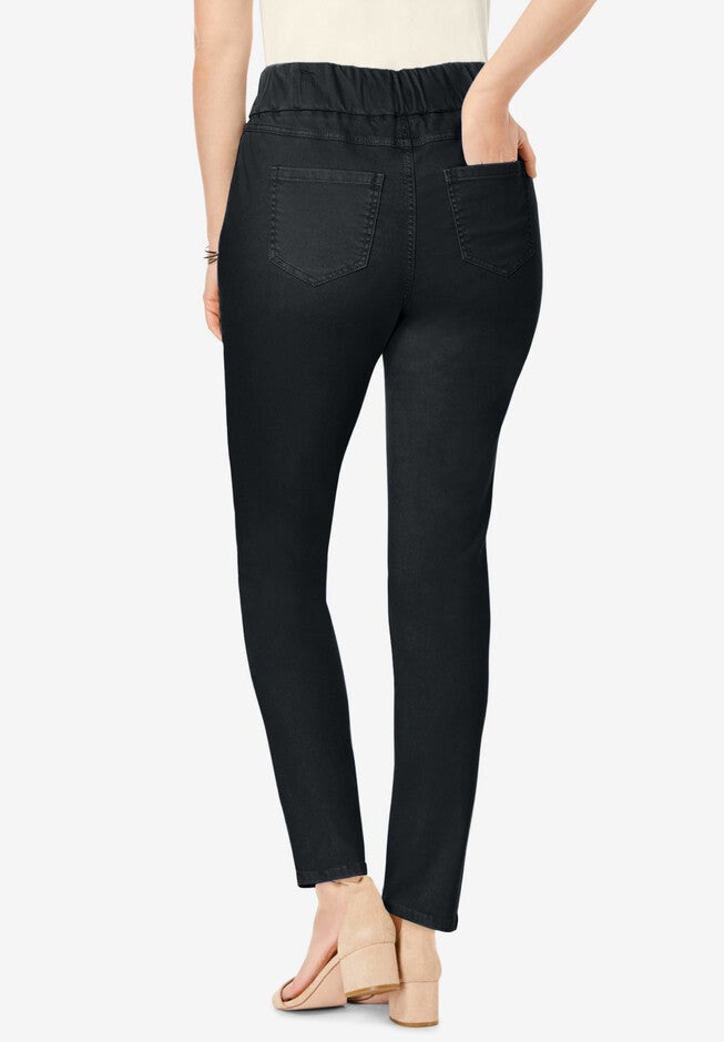 Comfort Waist Stretch Denim Skinny Jean, , on-hover image number 1
