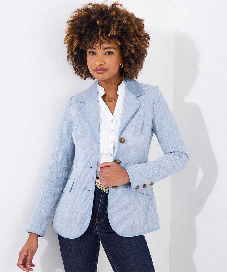 Classic Blazer, FRENCH BLUE, hi-res image number 0