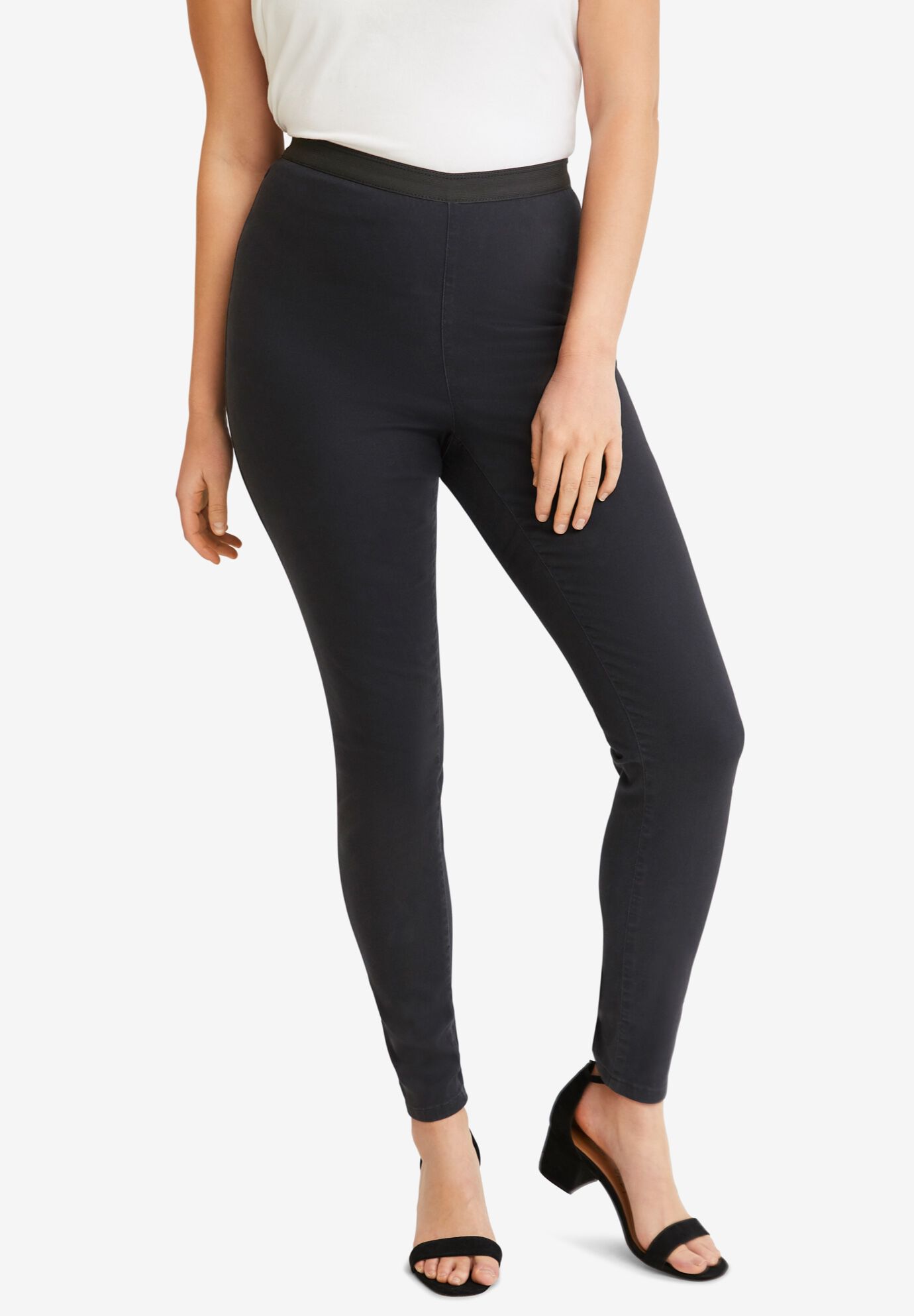 Woman within denim hotsell leggings