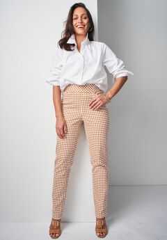 Comfort Waist Stretch Denim Straight Leg Jean