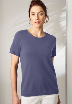 Fine Gauge Crewneck Shell