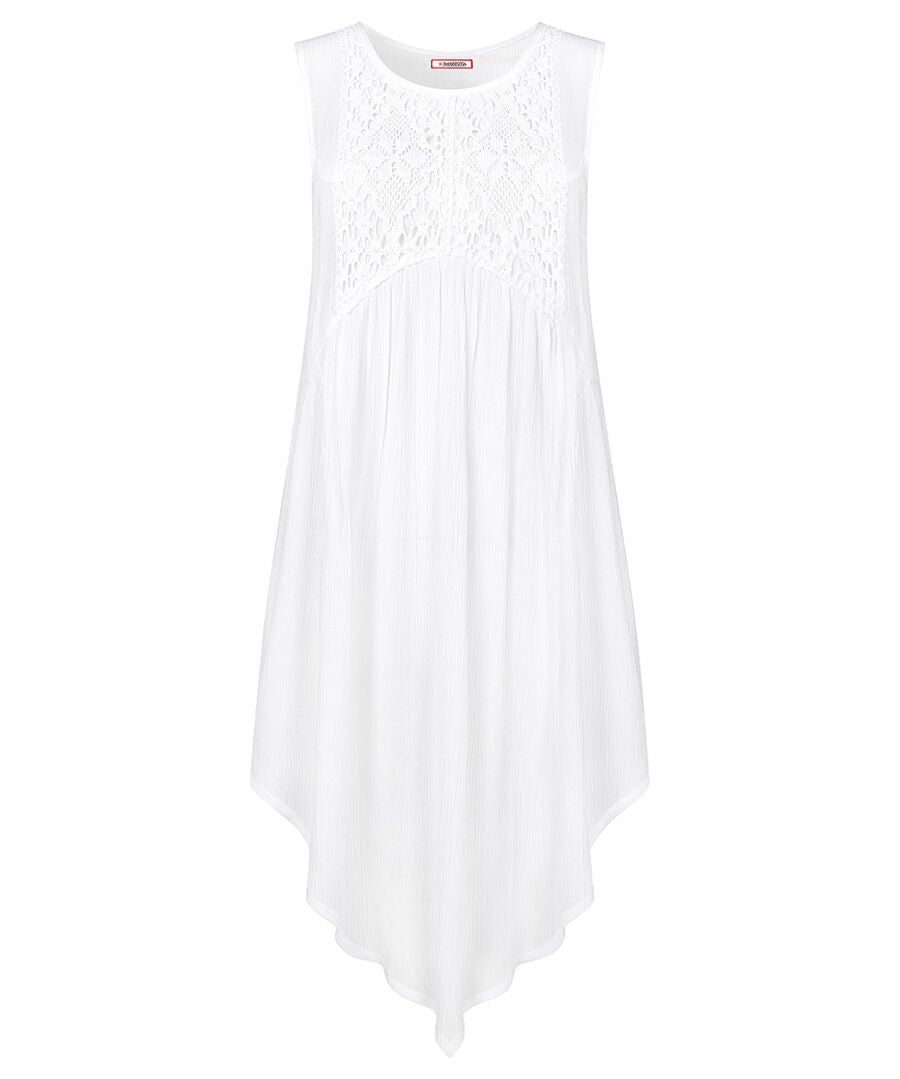 Textured Tank, WHITE, alternate image number 3