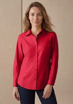 Plus Size Red Holiday Tops
