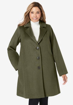 Wool Swing Coat