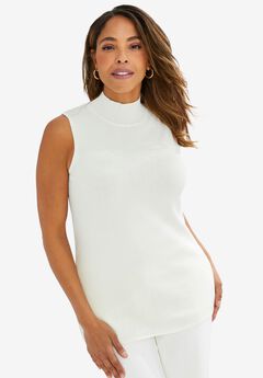 Fine Gauge Mockneck Sweater