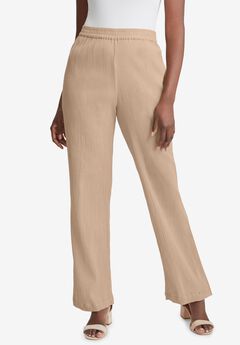Wide Leg Gauze Pant