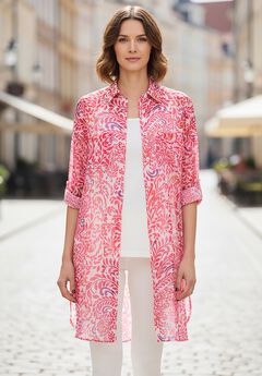 Sheer Georgette Mega Tunic